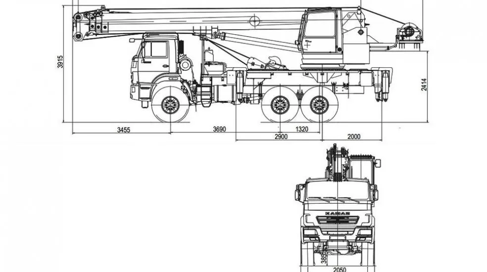 Автокран КС-55713-5К-2