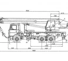 Схема погрузки Автокран КС-55713-1К-3