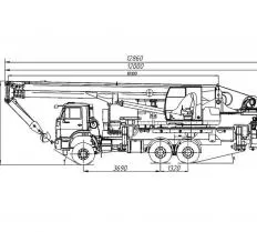 Схема погрузки Автокран КС-55713-1К-4В