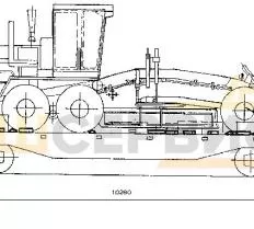 Схема погрузки Грейдер ДЗ-98 капремонт
