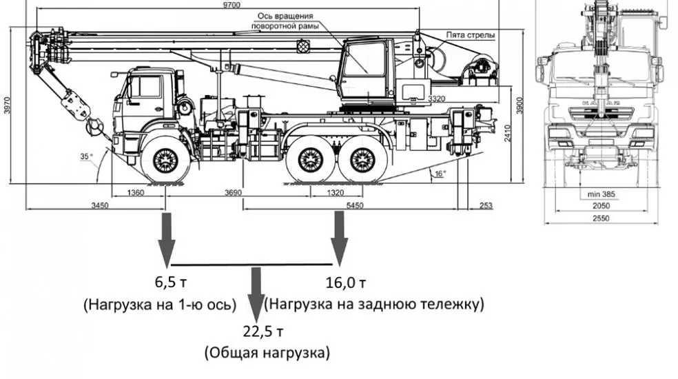 Автокран КС-55729-5В-3