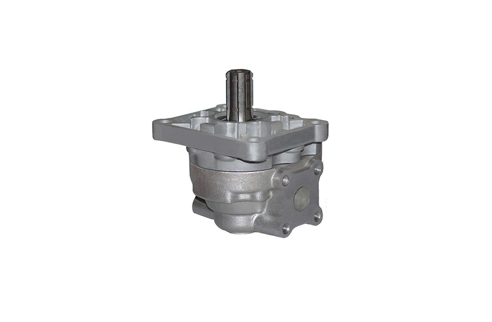Насос шестеренный НШ 25 вид спереди Насос шестеренный НШ 25