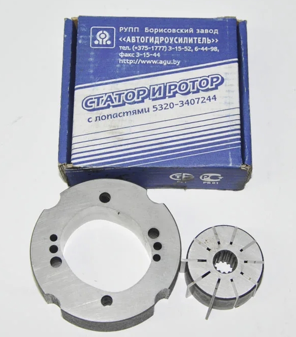 Рем. комплект насоса г/усилителя руля (статор, ротор, лоп.) (FAQP) 5320-3407244. чертеж